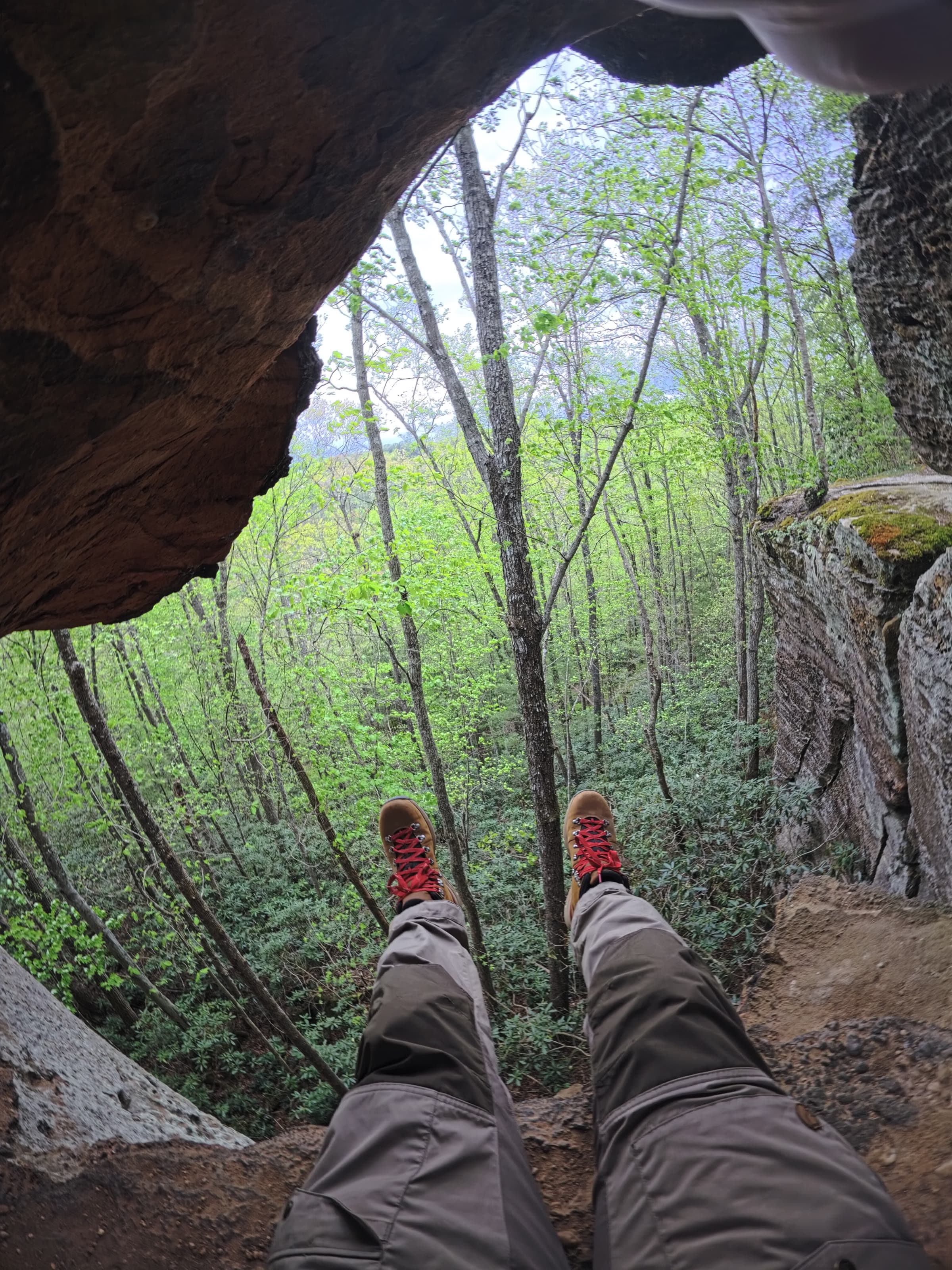 Natural Bridge via Low Gap & Rock Garden Trail