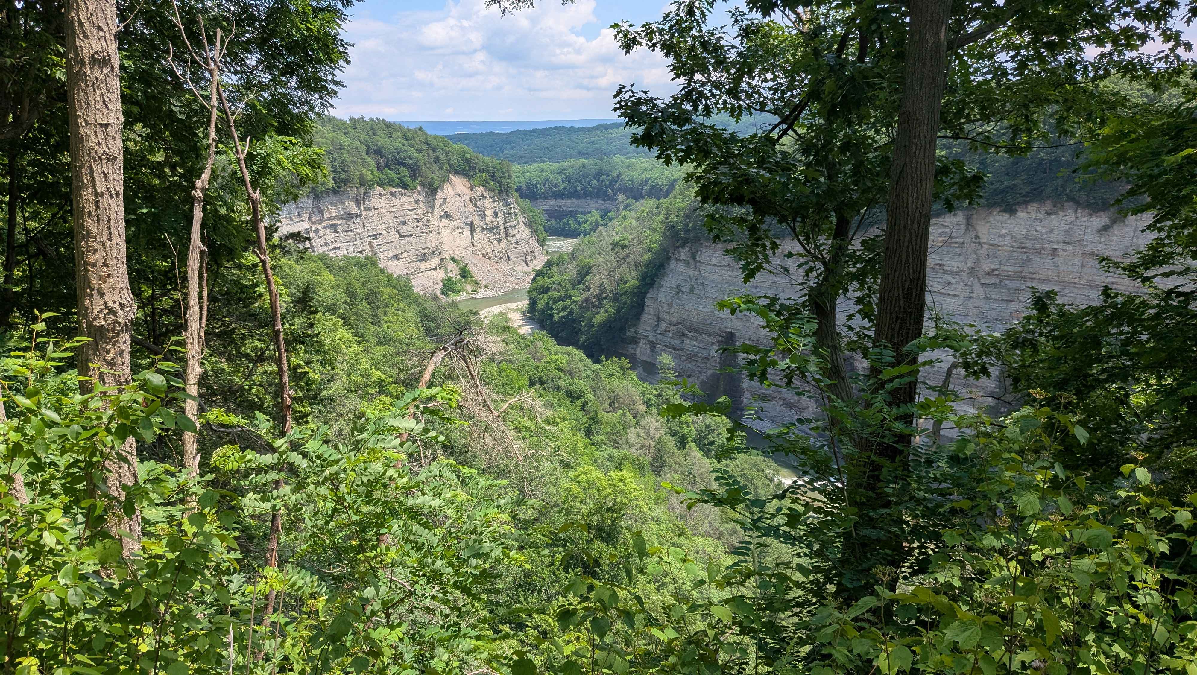 New York vacation with Emily Reynolds Day 1 Lower Falls and Gorge Trail